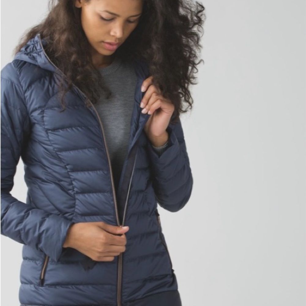 SOLD-Lululemon Athletica Midnight Blue Puffer Jacket
